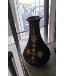 DECO VASE MARRON