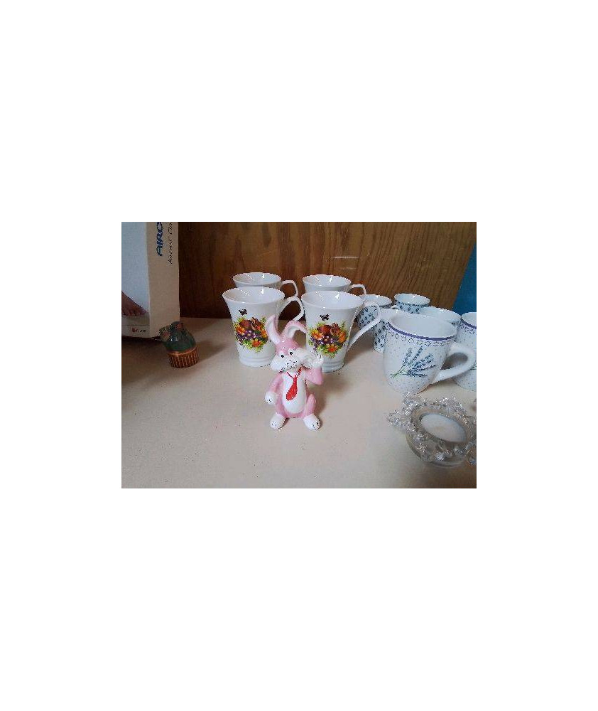 LAPIN ROSE DECO 