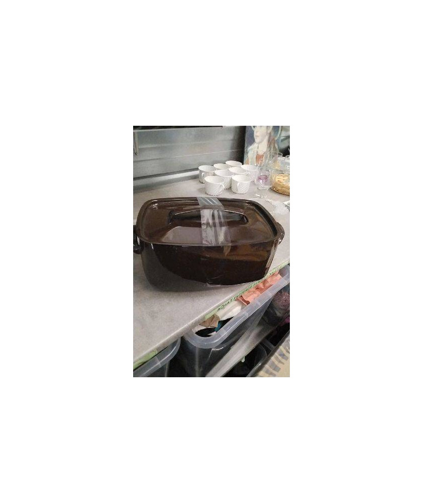 FAITOUT RECTANGULAIRE MARRON 