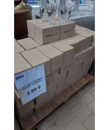 LOT DE 6 VERRES  CLAMP CAMBELL