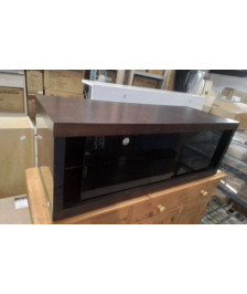 MEUBLE TV VERRE FUMÉ 