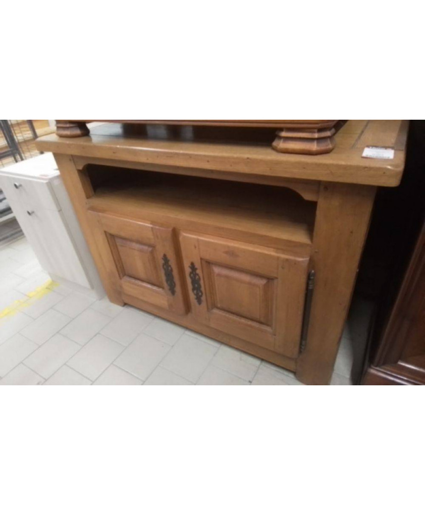 MEUBLE TV CHENE 2 PORTES