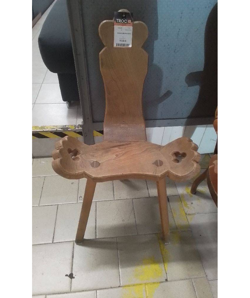 CHAISE BRUTALISME 