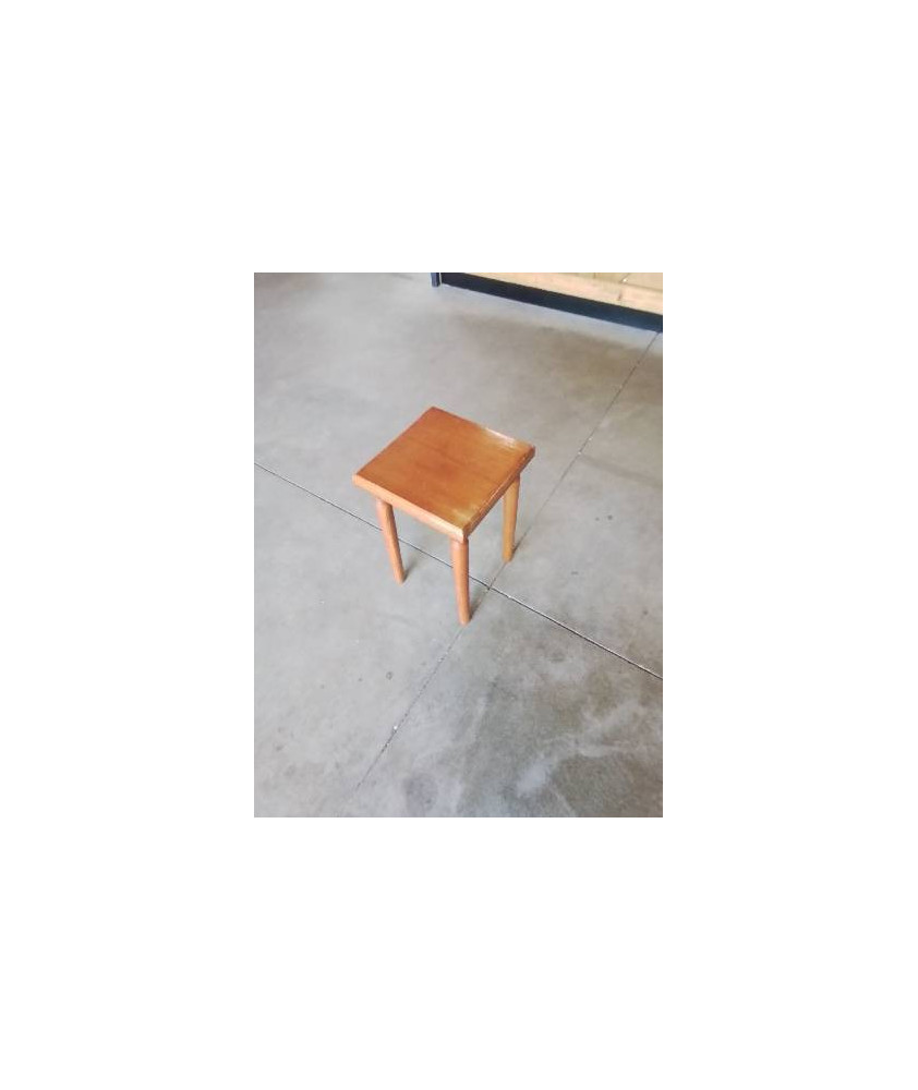 PORTE PLANTE CARRÉ BOIS CLAIR