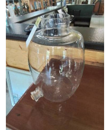 BONBONNE VERRE SOUFFLÉ 