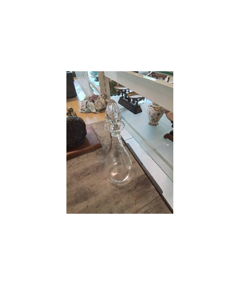 CARAFE VERRE SOUFFLÉ GRAVÉ 