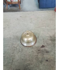 SONNETTE DE COMPTOIR  LAITON ET BOIS
