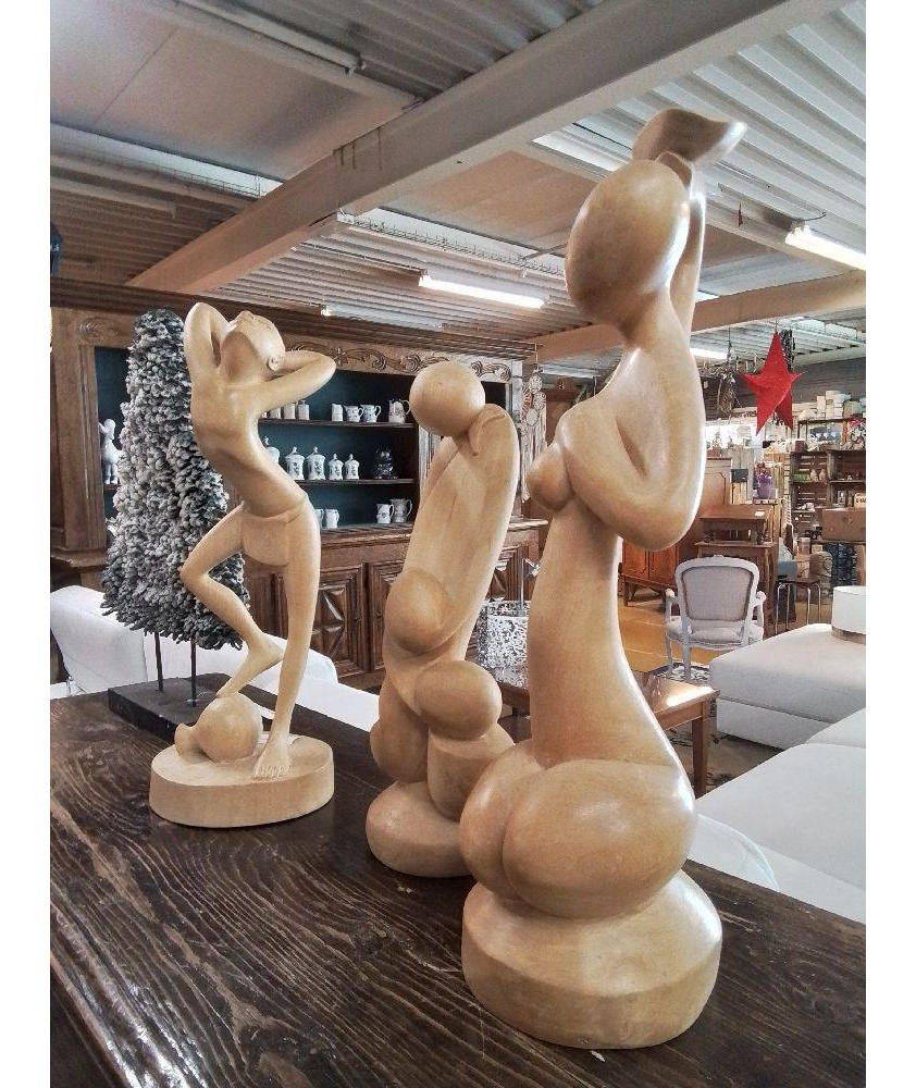 STATUE BOIS