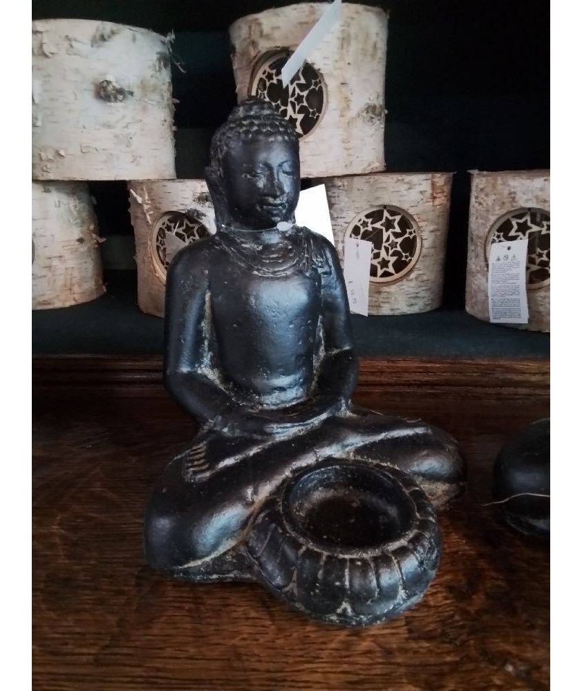 SEATED BUDDHA CANDLE 20