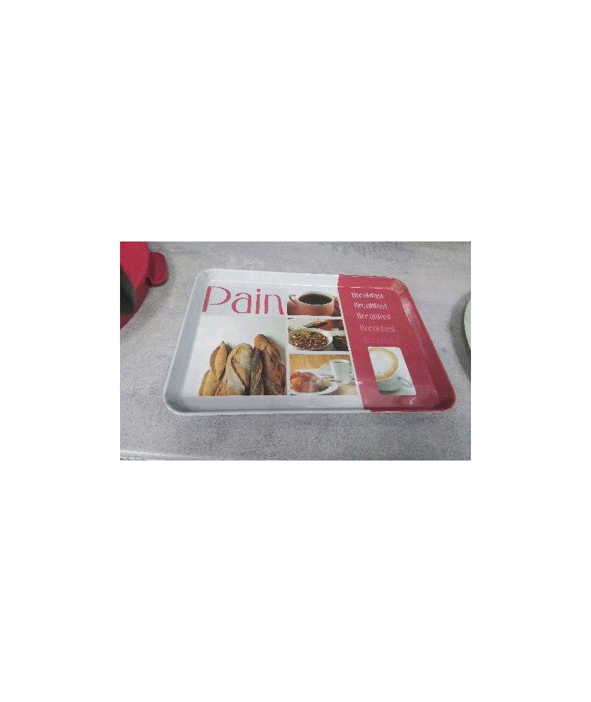 PLATEAU PLASTIQUE RECT 