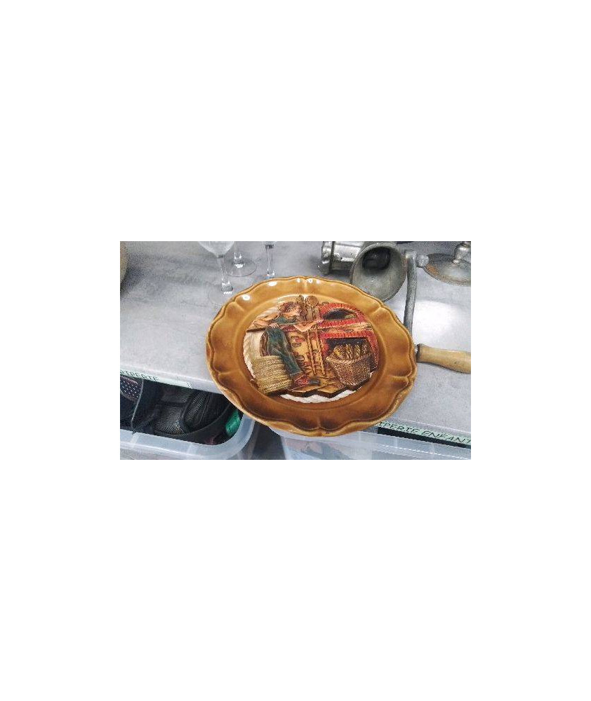 ASSIETTE DECO BOULANGER 