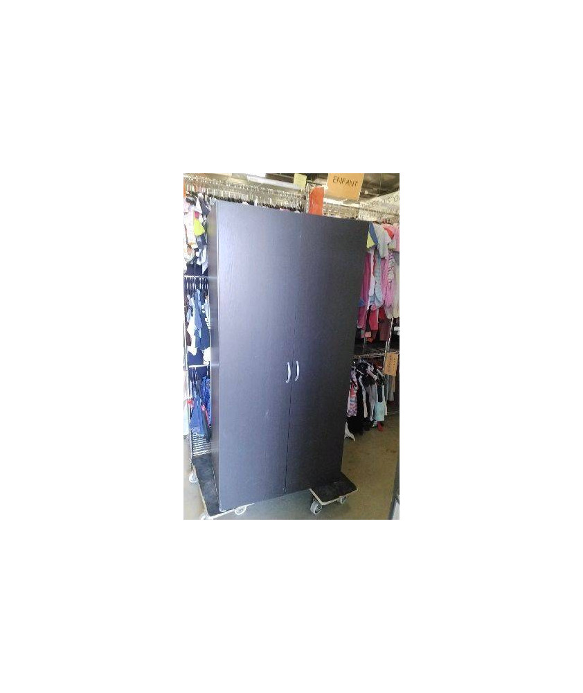 ARMOIRE PENDERIE 2 PORTES 