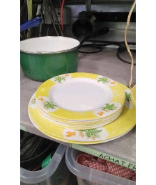 ASSIETTES PLASTIQUE 