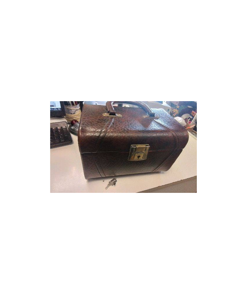 VANITY VINTAGE CUIR 