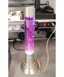 LAMPE LAVA PAILLETTES 