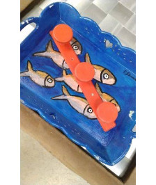 PATERE PLASTIQUE VINTAGE 