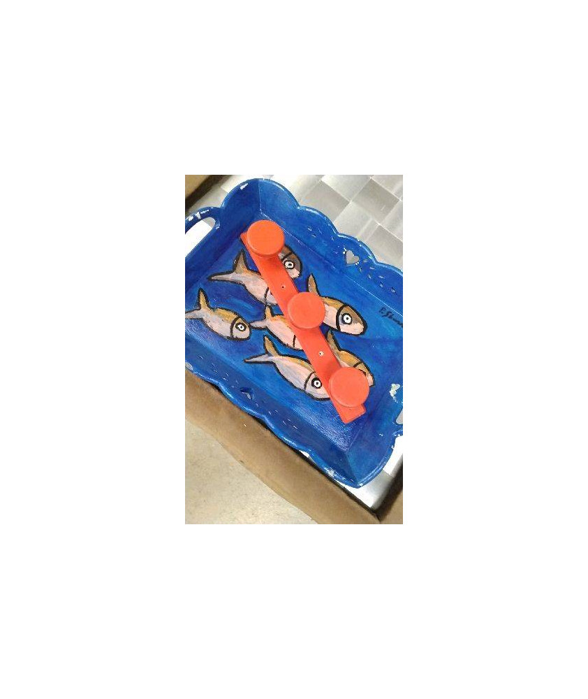 PATERE PLASTIQUE VINTAGE 