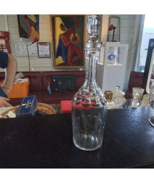 CARAFE VERRE TAILLÉ