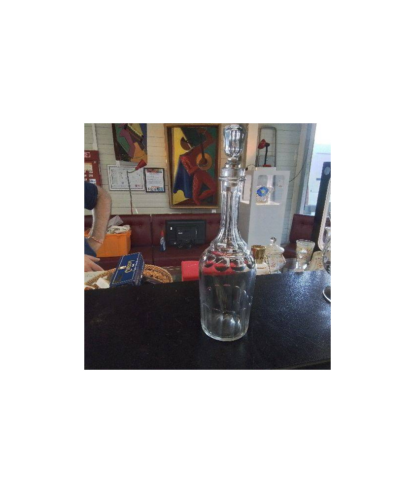 CARAFE VERRE TAILLÉ