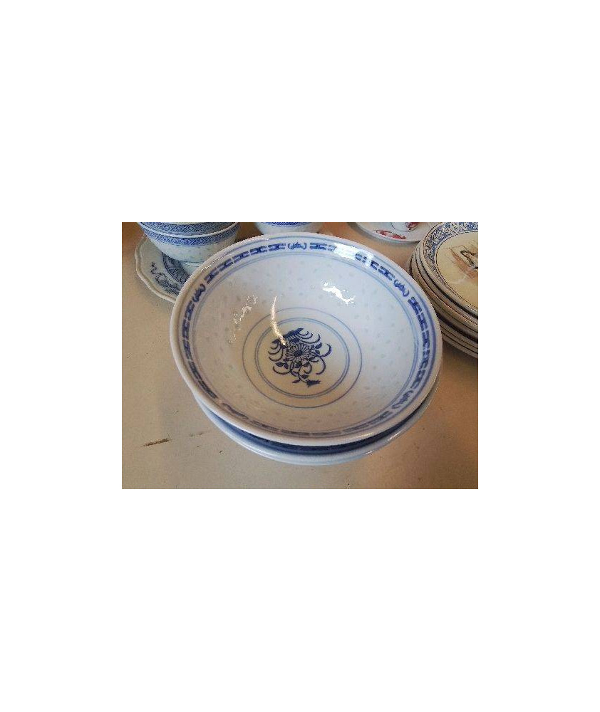 LOT DE 3 BOL ASIATIQUE 