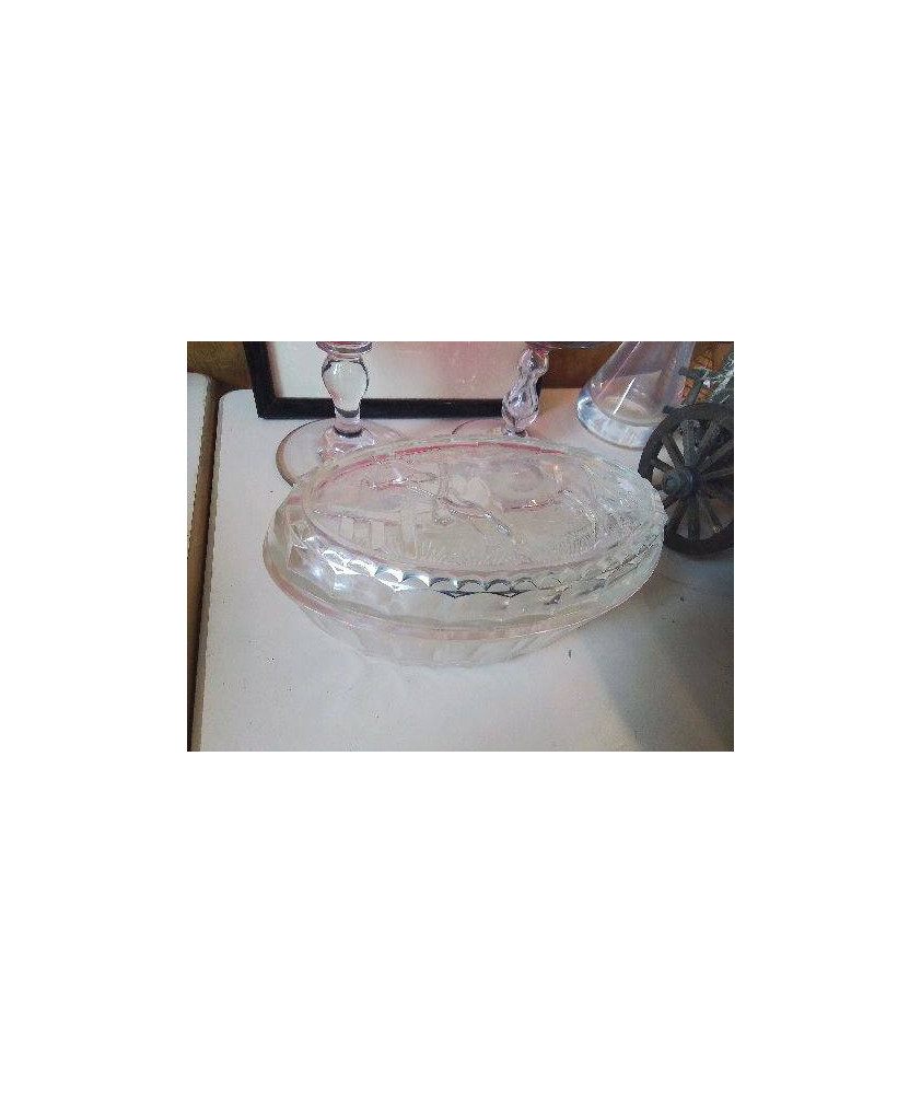 BEURRIER EN VERRE