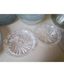 DESSOUS DE BOUTEILLE EN CRISTAL 