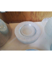 LOT DE 7 ASSIETTES A DESSERT