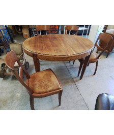 CHAISE ART DECO 