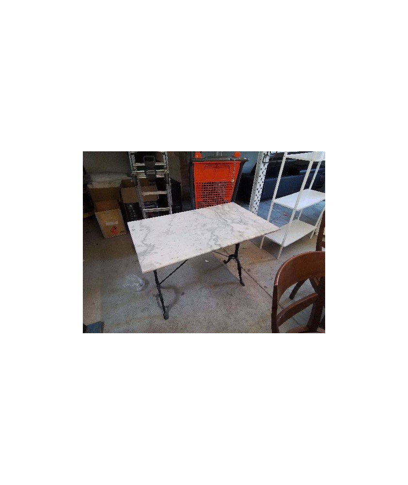 TABLE DE BISTROT PIED EN FONTE 