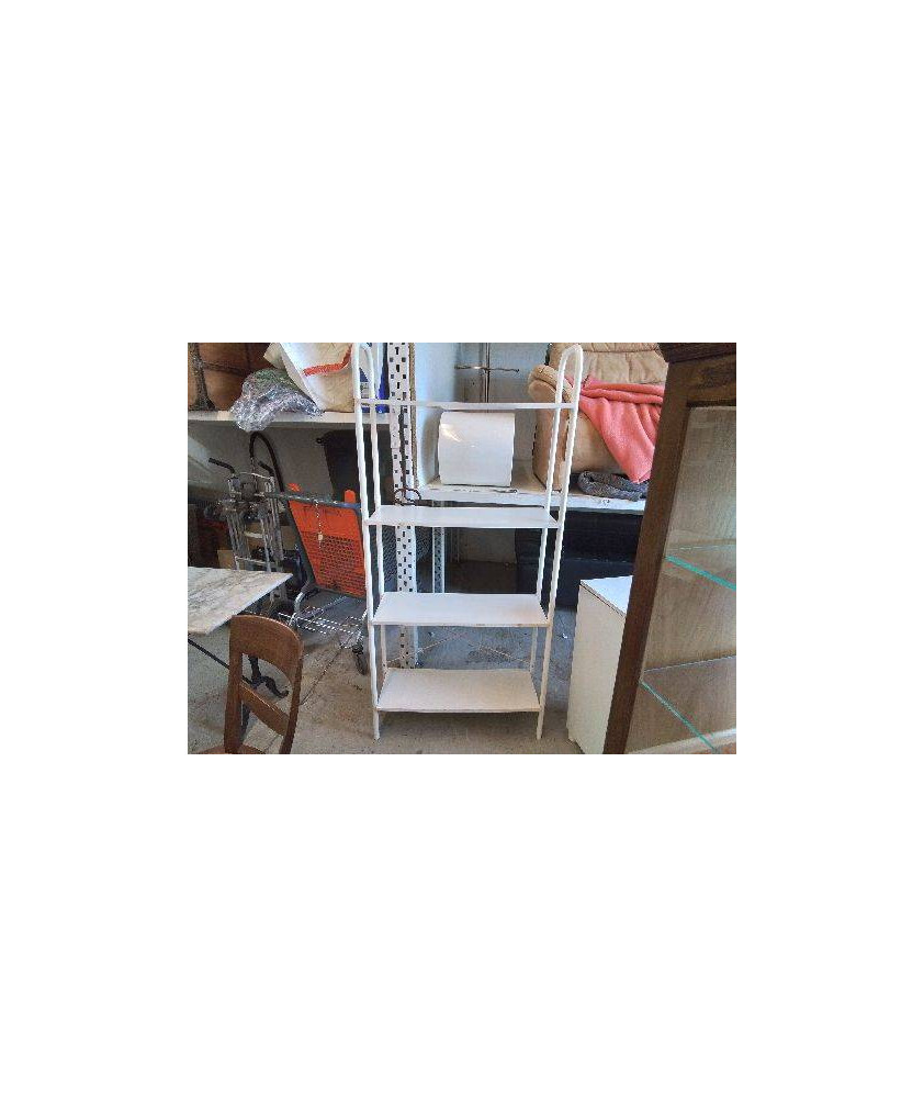 MEUBLE ÉTAGÈRE BLANC 