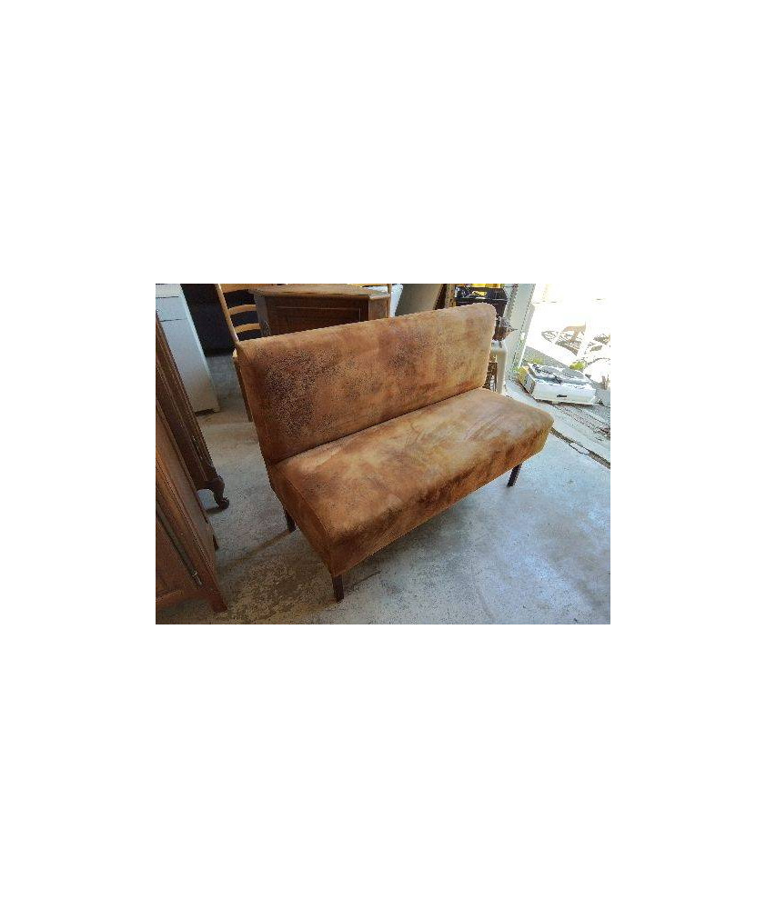 BANQUETTE MICRO FIBRE COULEUR MARON 