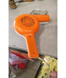 SECHE CHEVEUX ORANGE VINTAGE DECO 