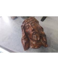 DECO TÊTE JESUS - BOIS