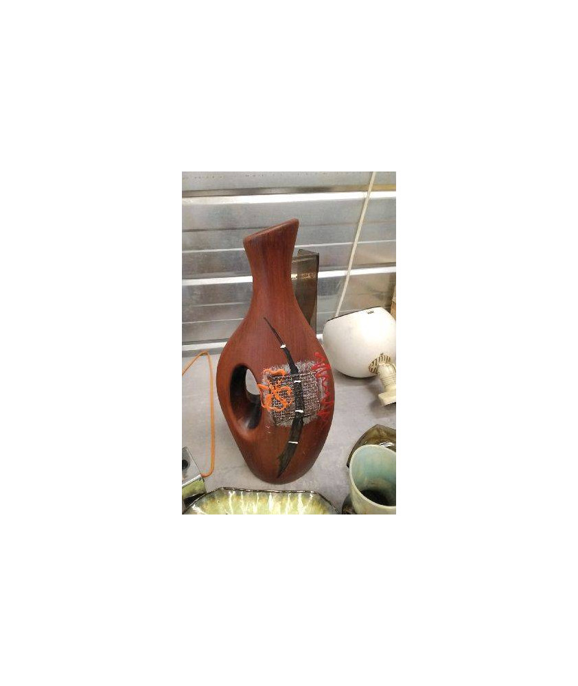 VASE MARRON 