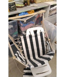FAUTEUIL TISSU A SUSPENDRE 