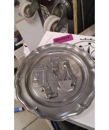 DECO ASSIETTE ETAIN