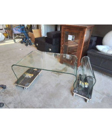 TABLE BASSE EN VERRE 
