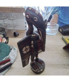 FIGURINE BOIS OISEAU