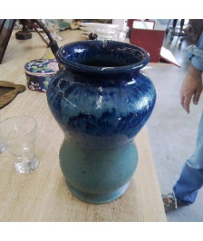 VASE BLEU