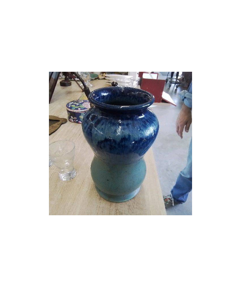 VASE BLEU