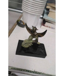DECO OISEAU SUR MARBRE 
