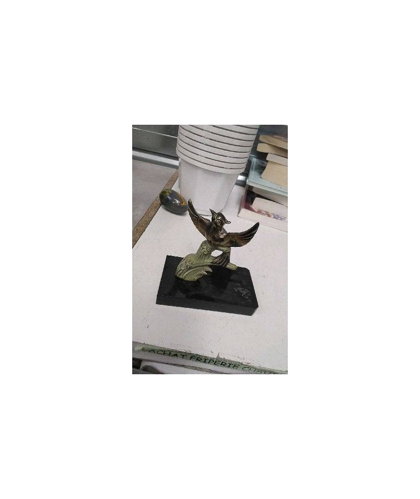 DECO OISEAU SUR MARBRE 