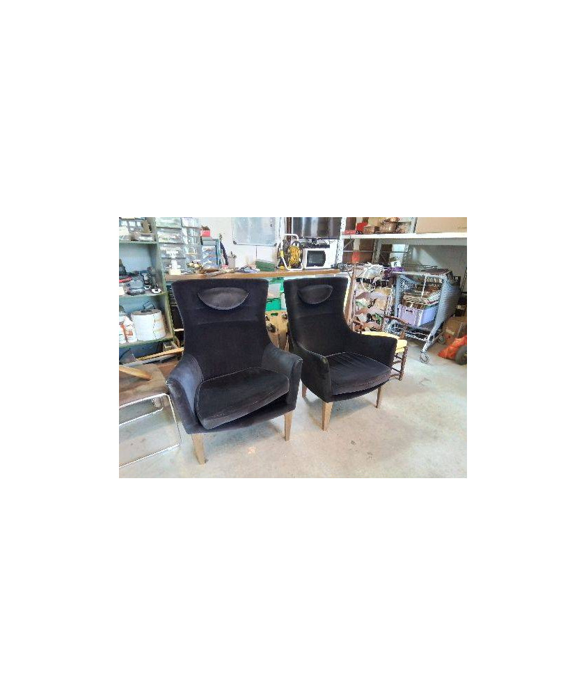 FAUTEUIL NOIR IKEA