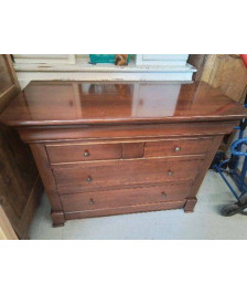 COMMODE LOUIS PHILIPPE EN MERISIER 