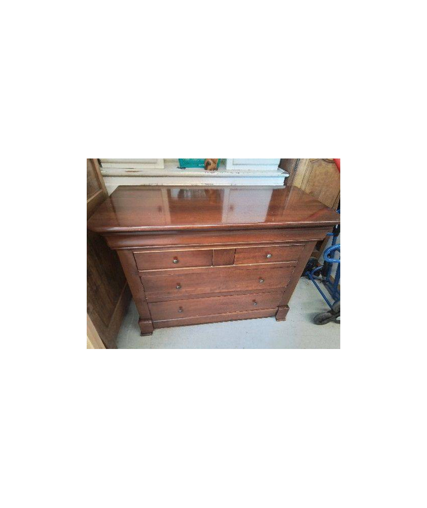COMMODE LOUIS PHILIPPE EN MERISIER 