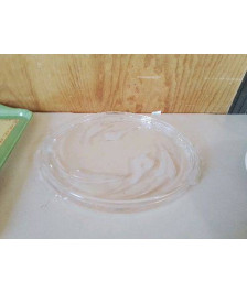 PLATEAU ROND EN VERRE 