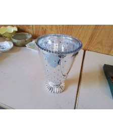 VASE DECO ARGENTÉ 