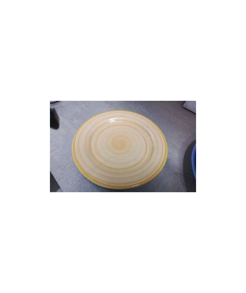 PLAT ROND ORANGE 