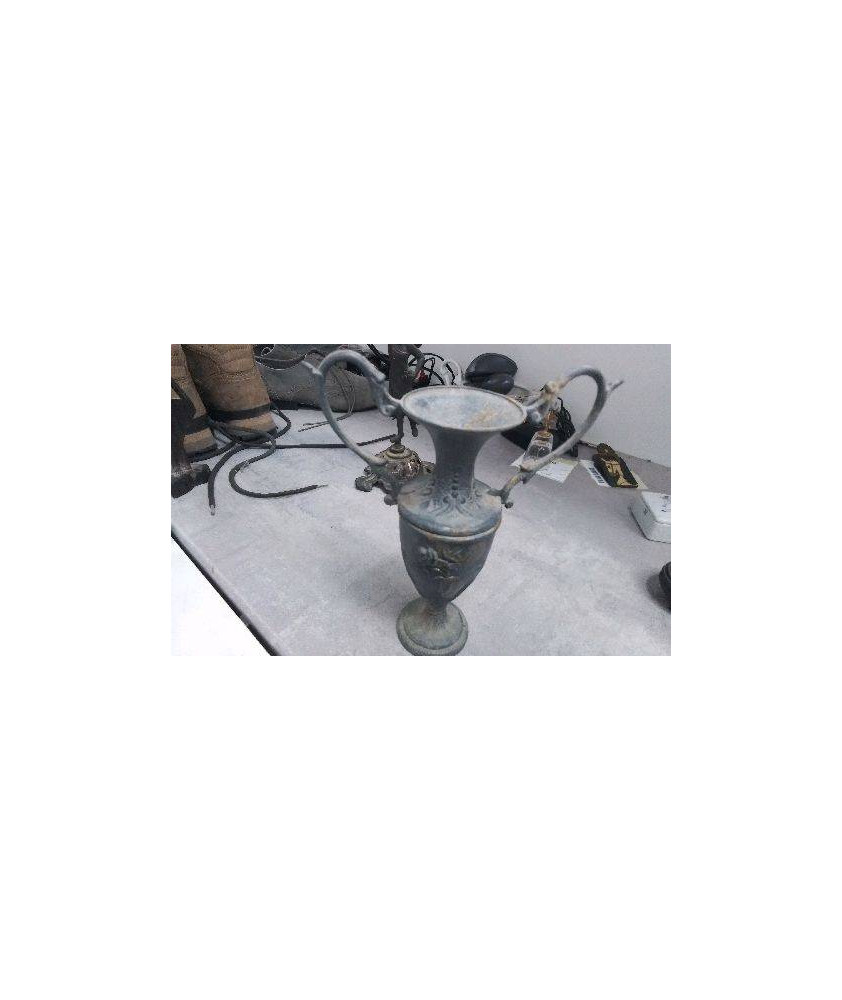 VASE METAL DECO 