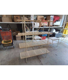ÉTAGÈRE EN FER RELOUKER BEIGE 